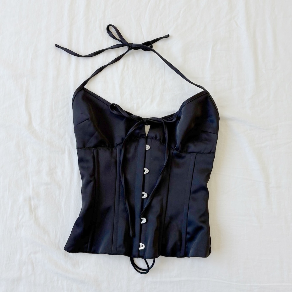 Danielle Guizo Marni Corset Black Size S